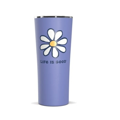 Life is Good Vintage Daisy 22 Oz Stainless Steel Tumbler