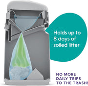 Litter Genie EZ Roll Litter Pail Disposal System