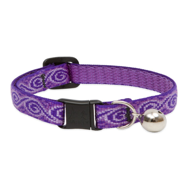 LupinePet Originals Cat Collar with Bell- MADE IN THE USA-  8-12"