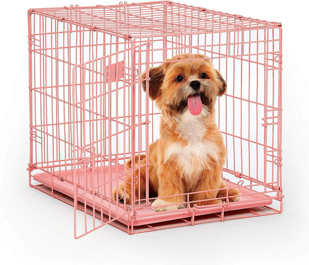 MIDWEST PET ICrate Dog Crate -Pink