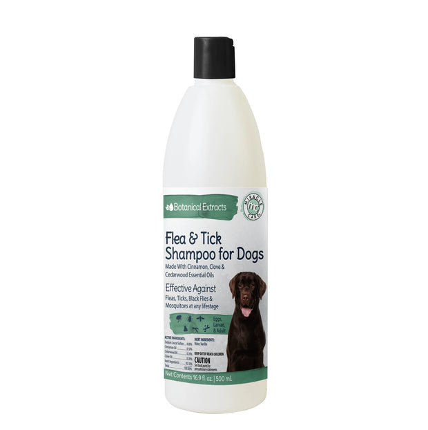 Miracle Care Flea and Tick Shampoo for Dogs-Powered by Natural Enzymes- 16.9 Fl Oz