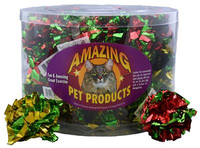 Amazing Pet Mylar Crinkle Cat Toy