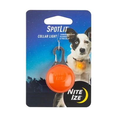 NiteIze Spotlit Collar Light -Orange