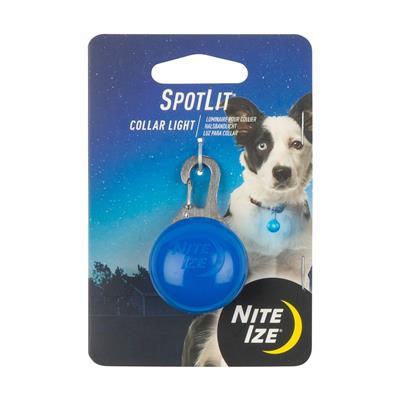 NiteIze Spotlit Collar Light - Blue