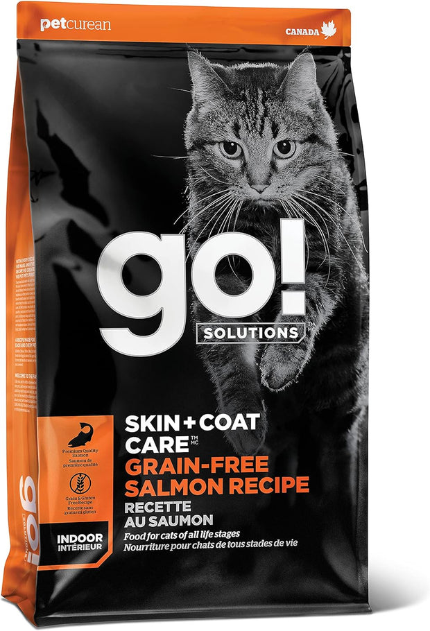 Petcurean Go! Skin + Coat Grain Free Salmon Dry Cat Food