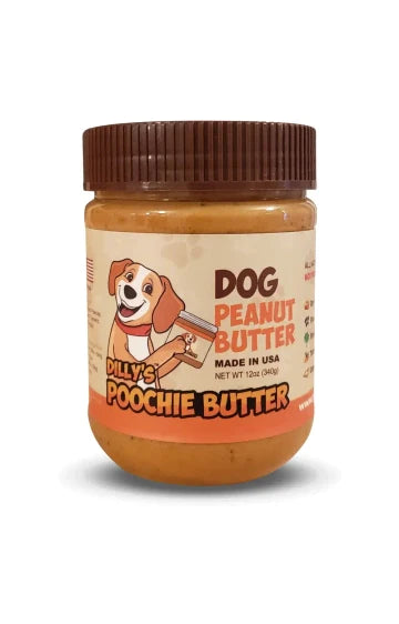 Poochie Butter Dog Safe Peanut Butter Dog Treat