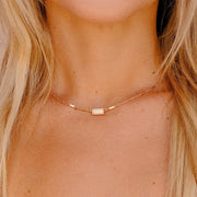 Pura Vida Bitty Opal Choker Necklace