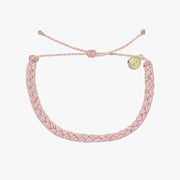 Pura Vida Baby Pink Braided Bracelet