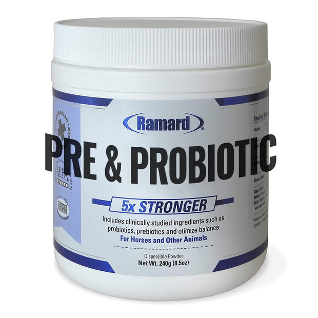 Ramard Total Pre and Probiotic Supplement- for horses, cattle, swine, and all pets