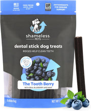 SHAMELESS PETS The Tooth Berry Dental Sticks Dog Treats