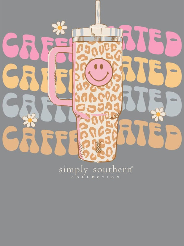 Simply Southern Caffeinated Heather Gray Crew
