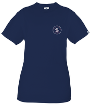 Simply Southern 'Be There' Navy Short Sleeve Shirt