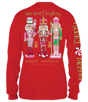 Simply Southern Nuts Red Long Sleeve Shirt