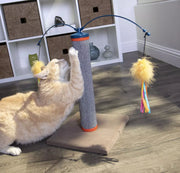 Smarty Kat PLAYFUL POST CARPET CAT SCRATCHING POST