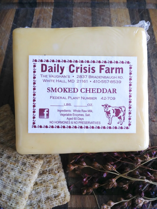 Daily Crisis Farm Locally Made 8 Oz Cheese