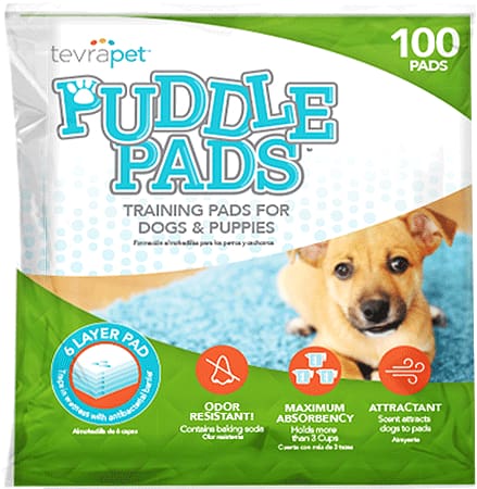 TevraPet Puddle Pads- 100 Ct- 22 x 22 in