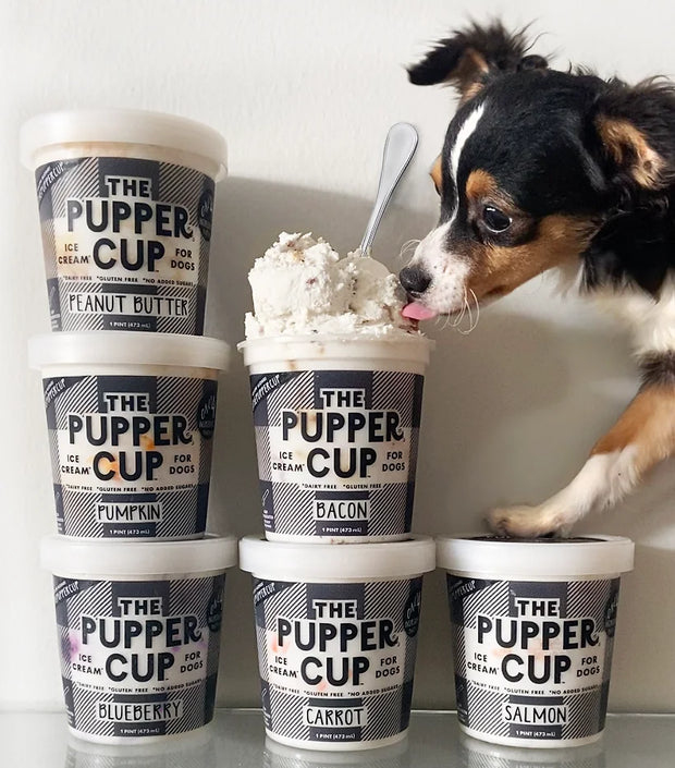 The Pupper Cup- Ice Cream Single Cup -3 oz- For Dogs