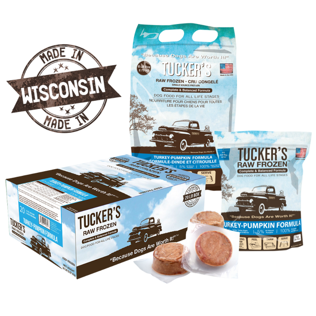 Tuckers Turkey & Pumpkin Frozen Raw Dog Food