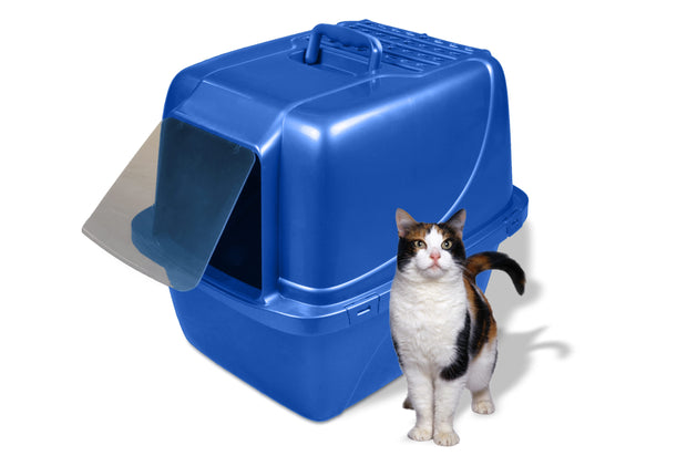 VAN NESS Enclosed Extra Giant Cat Litter Pan