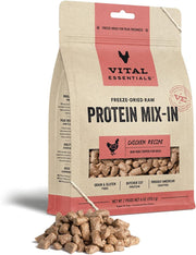 VITAL ESSENTIALS Freeze Dried Raw Protein Mix In Chicken Toppers- 6 Oz