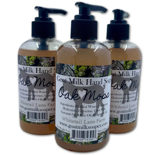 Whitetail Lane Farm Goats Milk Hand Soap- Oak Moss