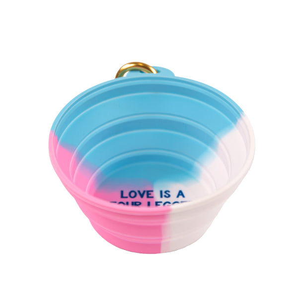 Simply Southern Travel Pet Bowl- Love