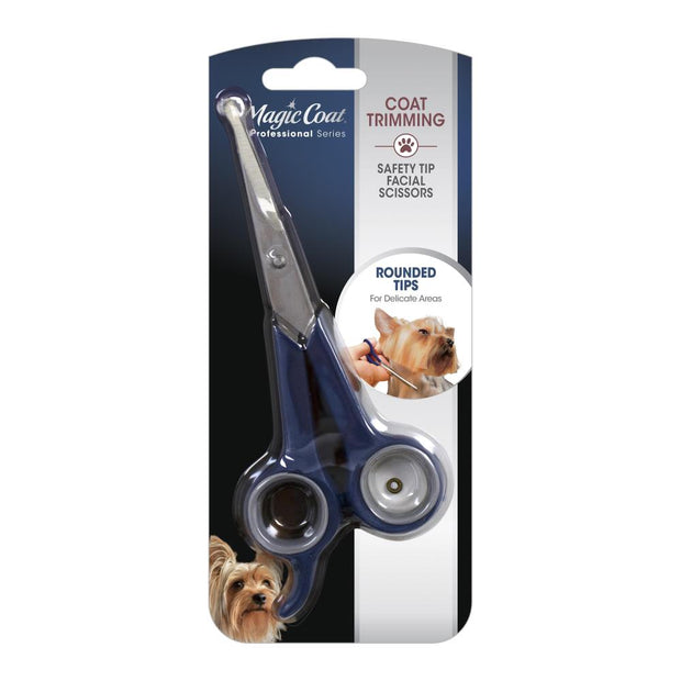 Magic Coat® Professional Series Safety Tip Facial Scissors Dog Grooming Scissors
