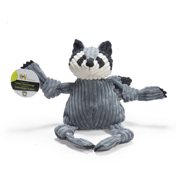 Hugglehounds Knottie - Reggie the Raccoon- Dog Toy