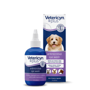 VETERICYN Plus Antimicrobial Eye Wash- 3 Oz - For Dogs, Cats, and Other Animals