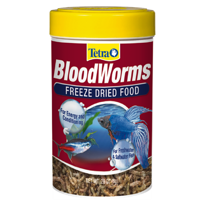 TETRA Bloodworms Freeze Dried Fish Food