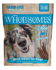 Wholesomes Cleo’s Jerky Sticks- Fish Dog Treats