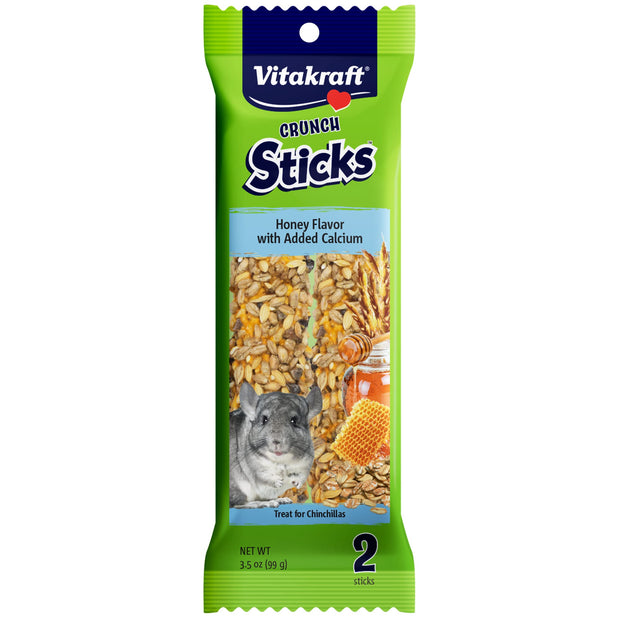 VITAKRAFT Crunch Sticks for Chinchillas- 2 Pack 3.5 oz
