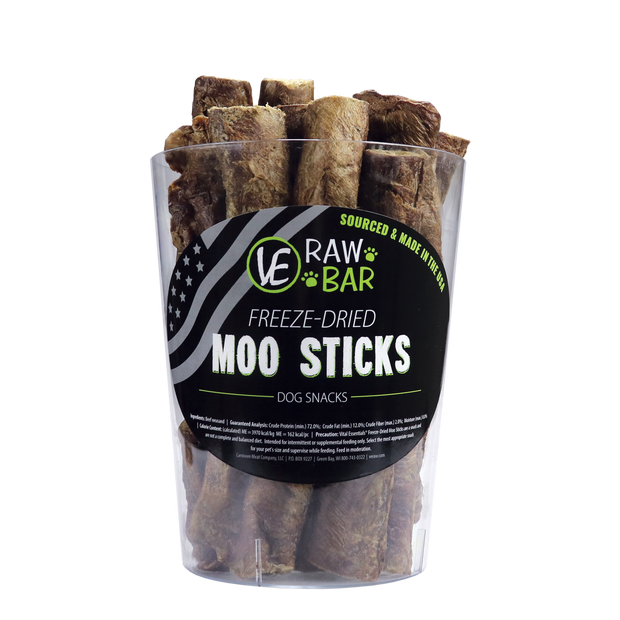 Vital Essentials Raw Bar Moo Sticks Dog Chews