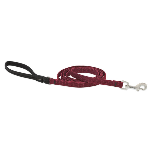LupinePet Eco Dog Collar and Dog Leash - Berry- MADE IN THE USA