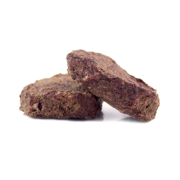 VITAL ESSENTIALS Mini Beef Patties Grain Free Freeze Dried Dog Food