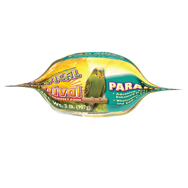 BROWNS Tropical Carnival Gourmet All in One Parakeet Food- 2 Lb