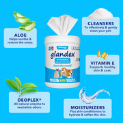 GLANDEX Anal Gland & Hygienic Pet Wipes