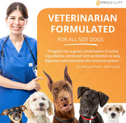 Progility Skin & Coat with Krill Oil Soft Chew Dog Supplement - Veterinarian Formulated