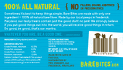 Bare Bites All Natural Beef Liver Dog & Cat Treats - SINGLE INGREDIENT