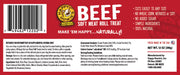 HAPPY HOWIES Premium Roll Treat - Beef