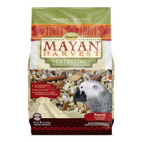 HIGGINS Mayan Harvest Celestial Blend Bird Food- For Parrots and Eclectus