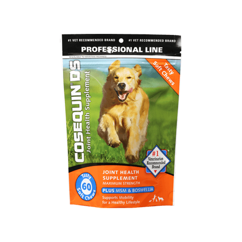 COSEQUIN Pro DS Joint Supplement for Dogs  Plus MSM & Boswella- 60 Ct