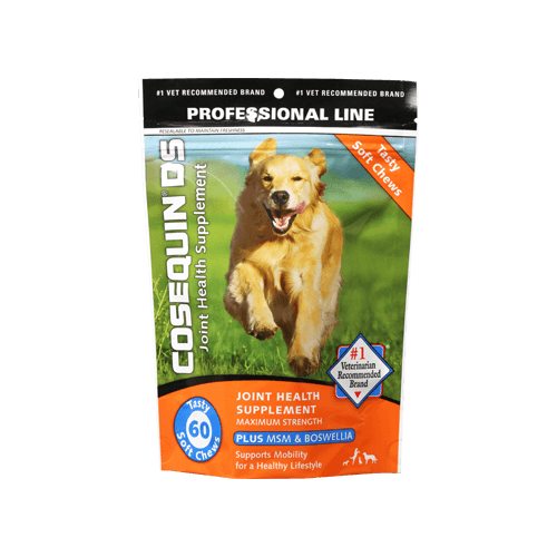 COSEQUIN Pro DS Joint Supplement for Dogs Plus MSM Boswella 60 Ct Mission Pet Supplies Country Store
