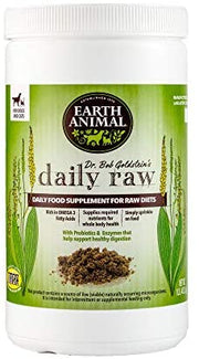 Earth Animal Dr. Bob Goldstein's Daily Raw Nutritional Supplement - For Dogs and Cats
