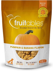 FRUITABLES Pumpkin and Banana Baked Dog Treats