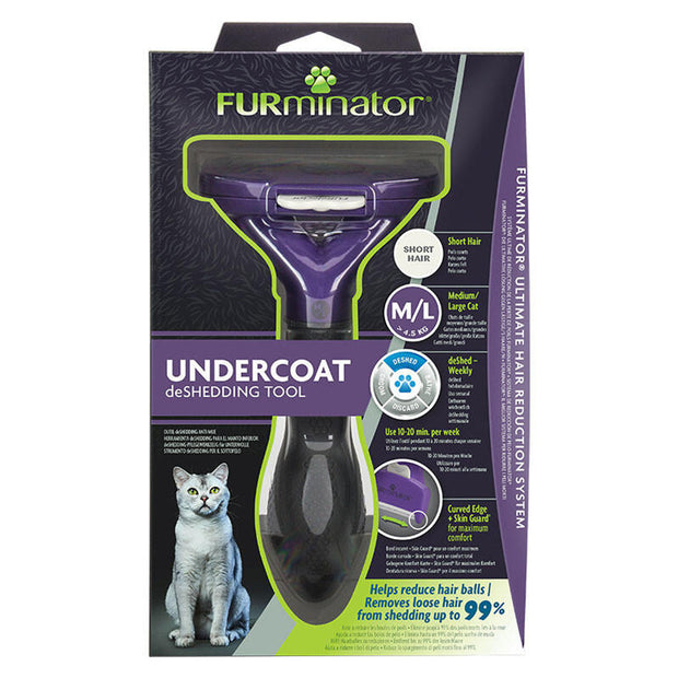 Furminator Undercoat Deshedding Tool- For Dogs and Cats
