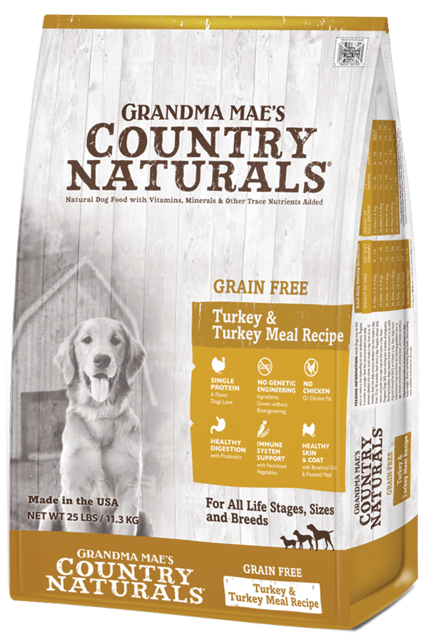 Country Naturals Grain free Turkey Limited Ingredient Recipe Dog Food