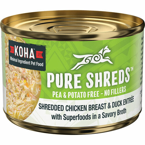 KOHA GF Shredded Chicken & Duck Dog Food