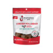 SHAMELESS PETS Lobster Roll (OVER) Lobster & Kelp Soft Baked Dog Treats
