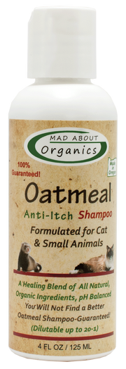 MAD ABOUT ORGANICS Oatmeal Anti Itch Cat Shampoo